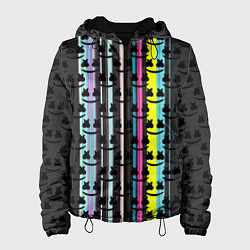 Женская куртка Marshmello dj pattern line