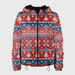 Женская куртка New year pattern