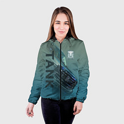 Куртка с капюшоном женская Tank 500, цвет: 3D-черный — фото 2