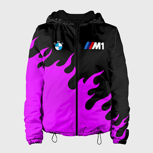 Женская куртка BMW flame / 3D-Черный – фото 1