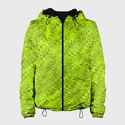 Женская куртка Салатовый текстурированный