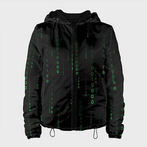 Женская куртка Color black green / 3D-Черный – фото 1
