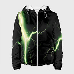 Женская куртка Lightning yellow текстура
