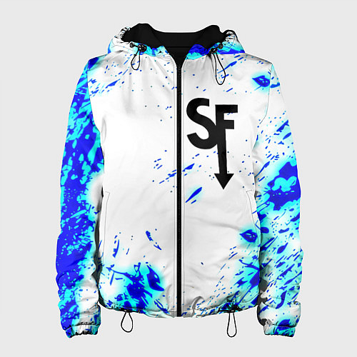 Женская куртка Sally Face краски / 3D-Черный – фото 1