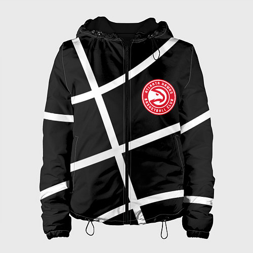 Женская куртка Atlanta Hawks NBA / 3D-Черный – фото 1