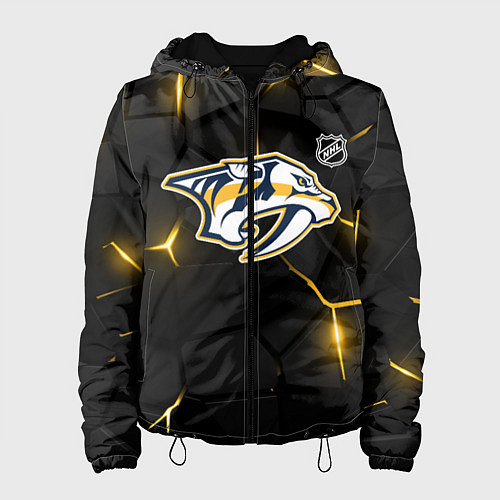 Женская куртка Нэшвилл Предаторз - НХЛ хоккей / 3D-Черный – фото 1