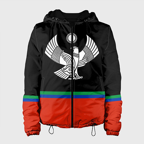 Женская куртка Дагестан цвета / 3D-Черный – фото 1