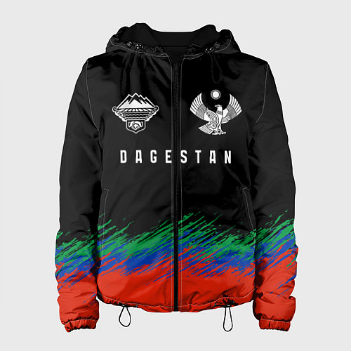 Женская куртка Dagestan / 3D-Черный – фото 1