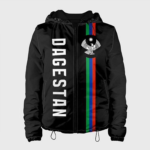 Женская куртка Республика - Дагестан / 3D-Черный – фото 1