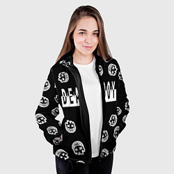 Куртка с капюшоном женская Deadboy - Bones, цвет: 3D-черный — фото 2