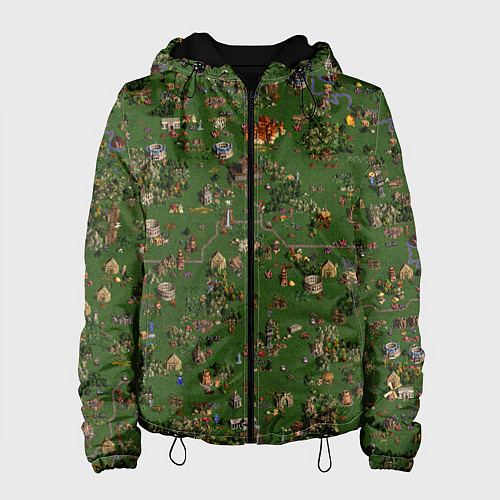 Женская куртка Земли Оплота - Герои 3 / 3D-Черный – фото 1