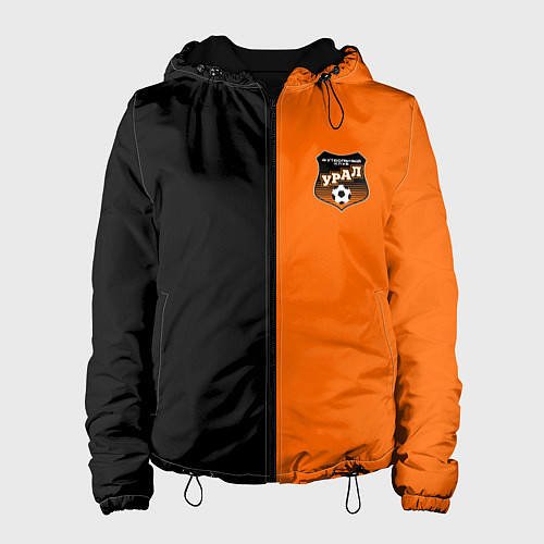 Женская куртка ФК Урал - два цвета / 3D-Черный – фото 1