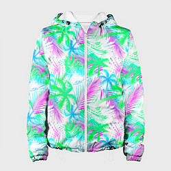 Женская куртка Palm green light blue