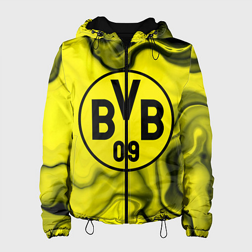 Женская куртка Фк Боруссия Дортмунд / 3D-Черный – фото 1