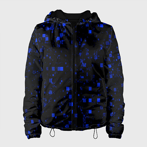 Женская куртка Color blue khaki / 3D-Черный – фото 1