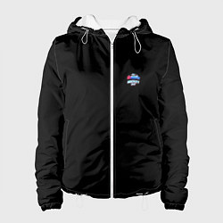 Куртка с капюшоном женская Hockey day, цвет: 3D-белый