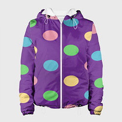 Куртка с капюшоном женская Radius color, цвет: 3D-белый