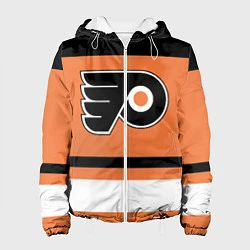 Куртка с капюшоном женская Philadelphia Flyers, цвет: 3D-белый