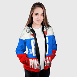 Куртка с капюшоном женская Russia: from 66, цвет: 3D-черный — фото 2