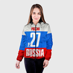 Куртка с капюшоном женская Russia: from 27, цвет: 3D-черный — фото 2