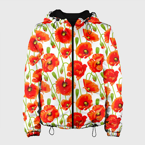 Женская куртка Маки / 3D-Черный – фото 1