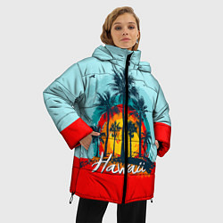 Куртка зимняя женская HAWAII 6, цвет: 3D-черный — фото 2