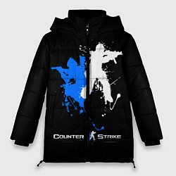 Куртка зимняя женская Counter-Strike Spray, цвет: 3D-черный
