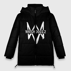Куртка зимняя женская WATCH DOGS 2, цвет: 3D-черный