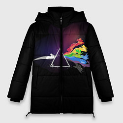 Куртка зимняя женская Покемоны, цвет: 3D-черный