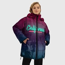 Куртка зимняя женская California, цвет: 3D-светло-серый — фото 2