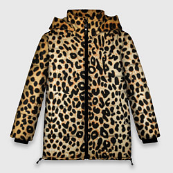 Куртка зимняя женская Гепард (шкура), цвет: 3D-черный