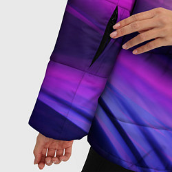 Куртка зимняя женская Pokeball: Violet, цвет: 3D-черный — фото 2