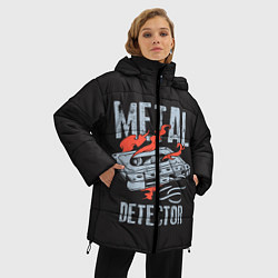 Куртка зимняя женская Metal Detector, цвет: 3D-светло-серый — фото 2