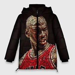 Куртка зимняя женская Michael Jordan, цвет: 3D-красный