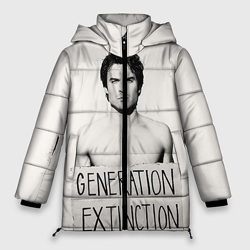 Женская зимняя куртка Generation Extinction / 3D-Светло-серый – фото 1