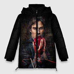 Куртка зимняя женская Damon Salvatore V3, цвет: 3D-черный