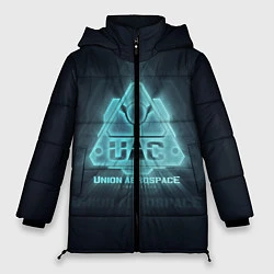 Куртка зимняя женская Union Aerospace corporation, цвет: 3D-черный