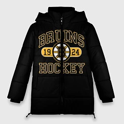 Куртка зимняя женская Boston Bruins: Est.1924, цвет: 3D-черный