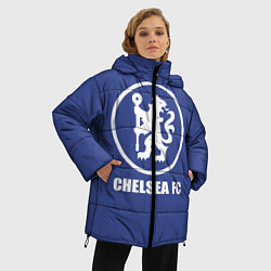 Куртка зимняя женская Chelsea FC, цвет: 3D-черный — фото 2