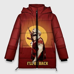 Куртка зимняя женская Маркс: Ill Be Back, цвет: 3D-черный