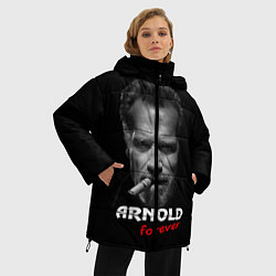 Куртка зимняя женская Arnold forever, цвет: 3D-красный — фото 2