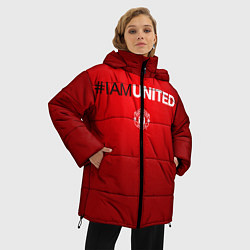 Куртка зимняя женская I am United, цвет: 3D-светло-серый — фото 2