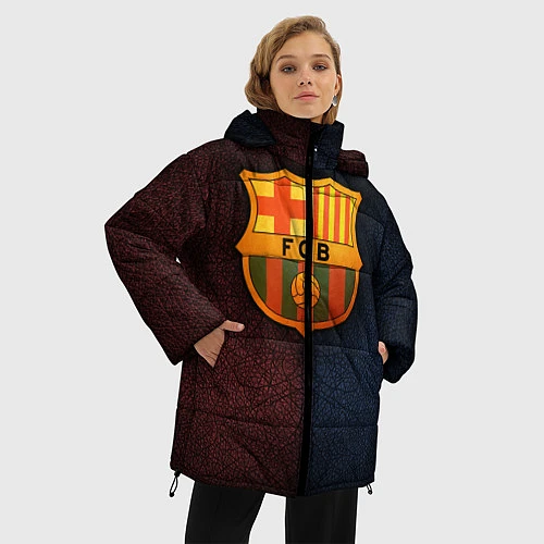 Женская зимняя куртка Barcelona8 / 3D-Красный – фото 3
