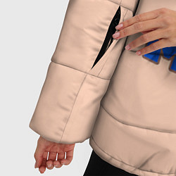 Куртка зимняя женская МГМСУ, цвет: 3D-черный — фото 2