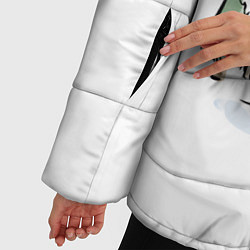 Куртка зимняя женская Оленёнок Рудольф, цвет: 3D-черный — фото 2