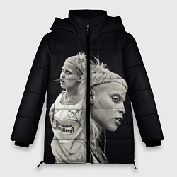 Куртка зимняя женская Die Antwoord: Black Girl, цвет: 3D-красный