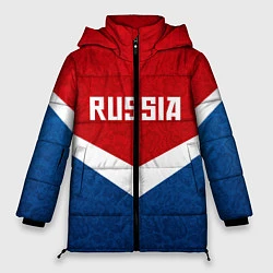 Куртка зимняя женская Russia Team, цвет: 3D-красный