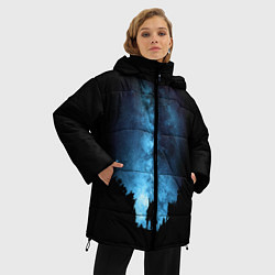 Куртка зимняя женская Млечный путь, цвет: 3D-светло-серый — фото 2