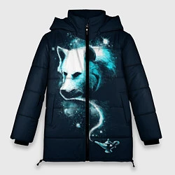 Женская зимняя куртка Галактический волк