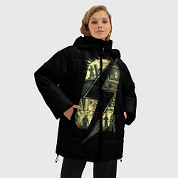 Куртка зимняя женская Fallout Never Changes, цвет: 3D-черный — фото 2